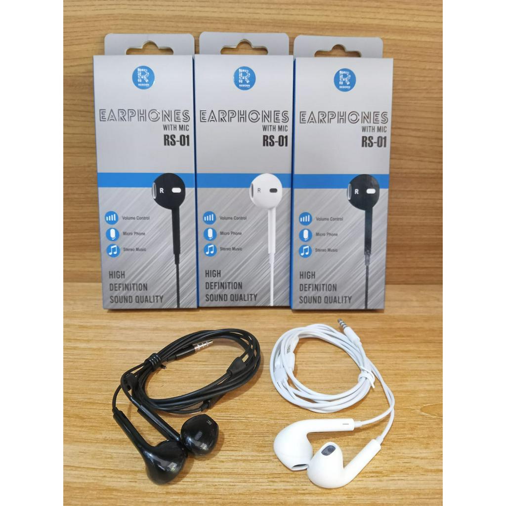 Reborn RS01 Headset With Mic Headset Stereo Earphone Jack 3.5mm