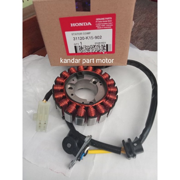 spul honda cb150r old lama cb 150r lama spull stator assy asli original ahm