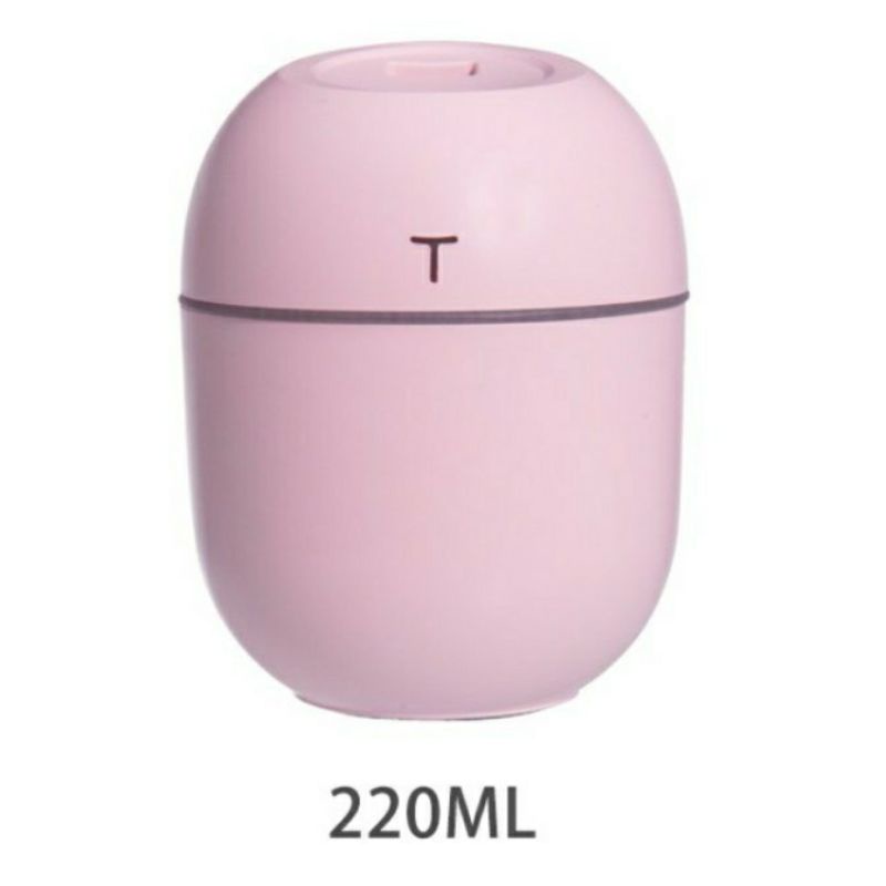 [IMPORT] Humidifier Diffuser Aromatherapy Essential Oil Alat Pelembab Pengharum Aroma Terapi Ruangan-Alat difuser pink