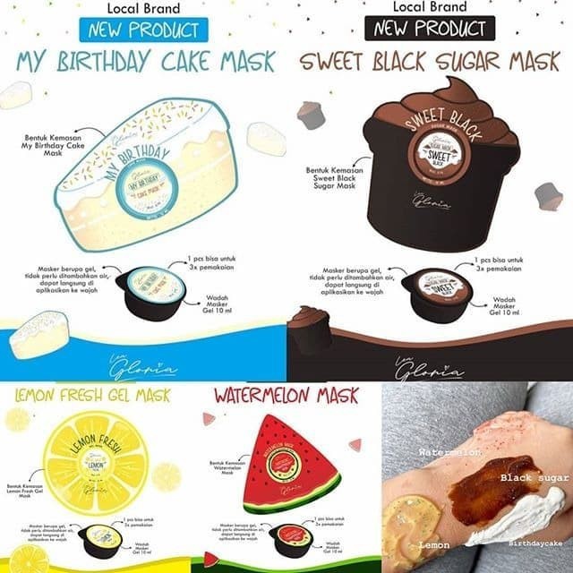 LEA GEL MASK [NEW PRODUCT] MASKER GEL ALAMI BY LEA GLORIA ORIGINAL BPOM