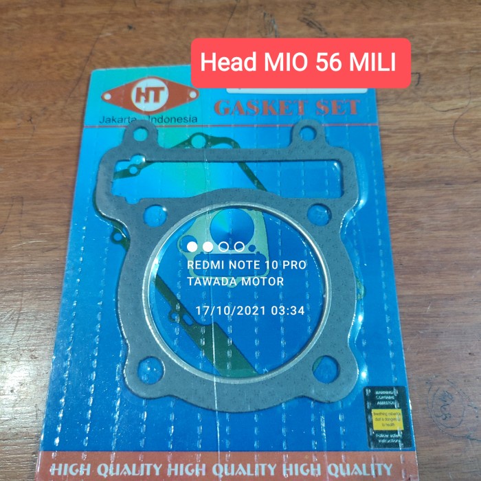 PAKING RACING BLOK HEAD ATAS UKURAN 56 YAMAHA MIO MIO SOUL