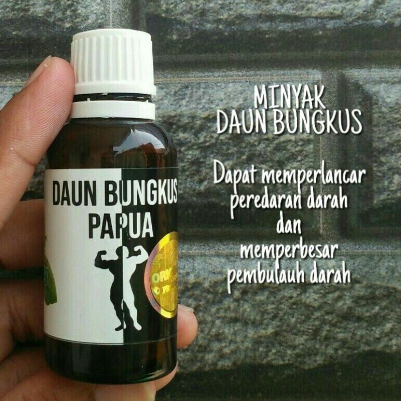 Minyak Daun Bungkus Papua Original 100 Shopee Indonesia