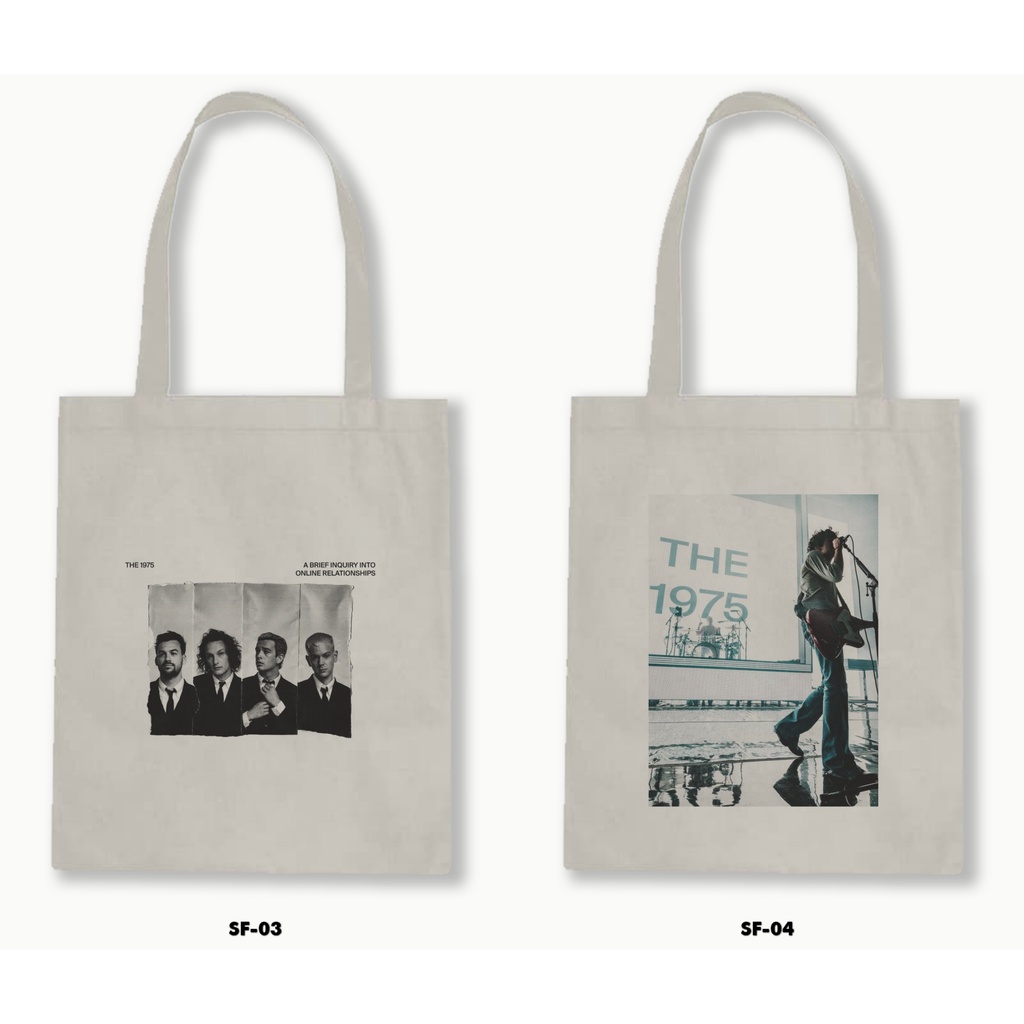 TOTE BAG BLACU - THE 1975