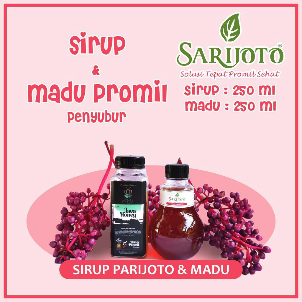 

PAKET PROMIL EKONOMIS SIRUP + MADU PARIJOTO ASLI MURIA 250ml