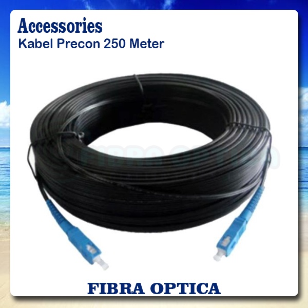 Kabel FO Precon 250 Meter | Kabel Fiber Optic Drop core 250M