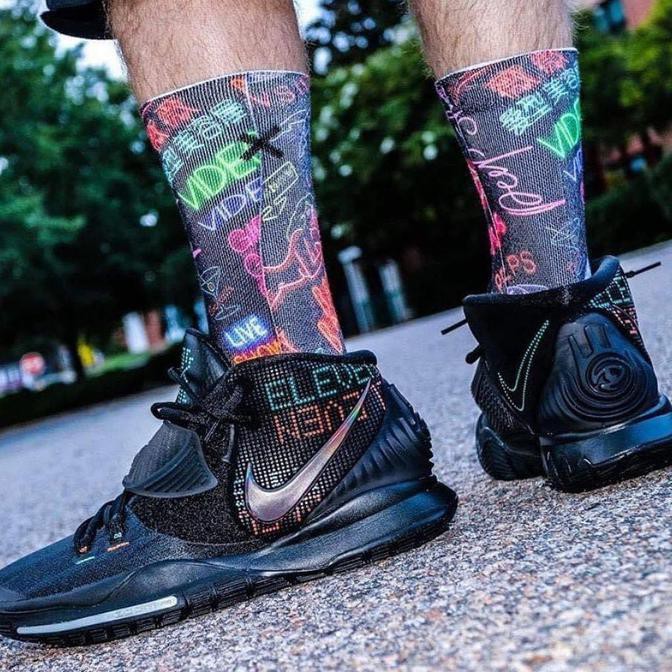 Nike Kyrie 6 Eleven Shot Clock Sneakers Sepatu Basket Pria Tikitokok