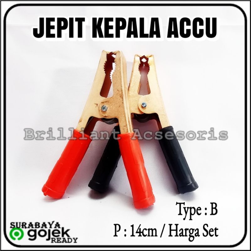 Jepit Aki Tanggung - Jepit Kepala Aki Accu - Jumper Aki Accu