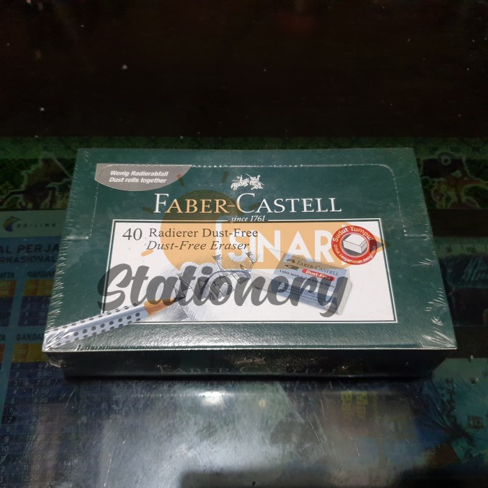 

Penghapus Putih Faber Castell 1Pak Isi 40Pc