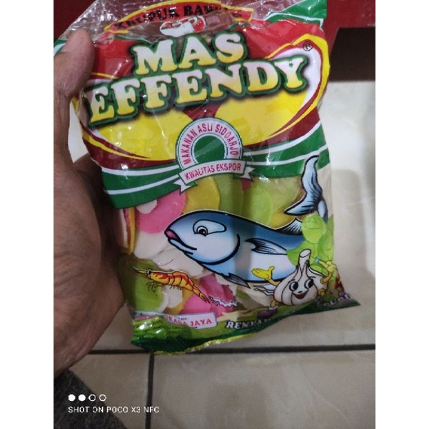 

krupuk bawang mas effendi 250 gr