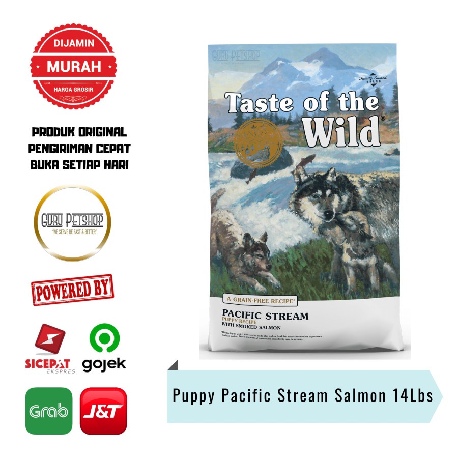 Taste Of The Wild Puppy Pacific Stream 14Lbs TOTW Puppy Salmon 6.35kg