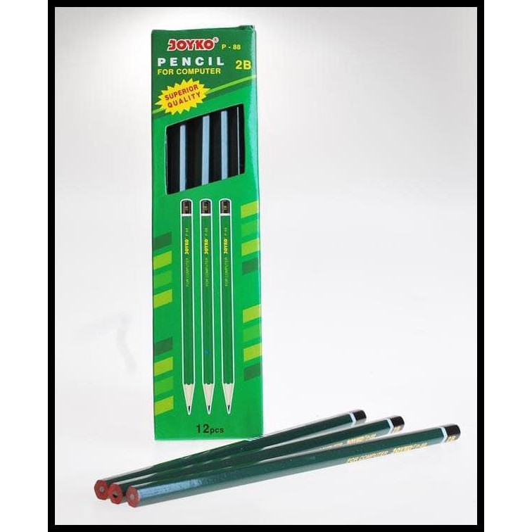 

JOYKO P - 88 PENCIL ALAT TULIS PENSIL FOR COMPUTER 2B SUPERIOR QUALITY - PENSIL P88