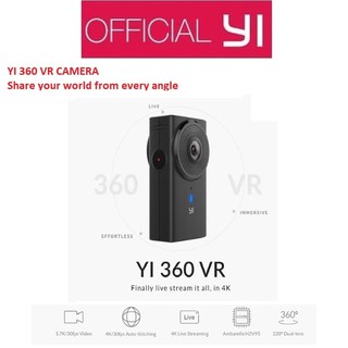 Xiaomi Yi 360 VR Camera Dual Lens Live Panoramic 5.7K