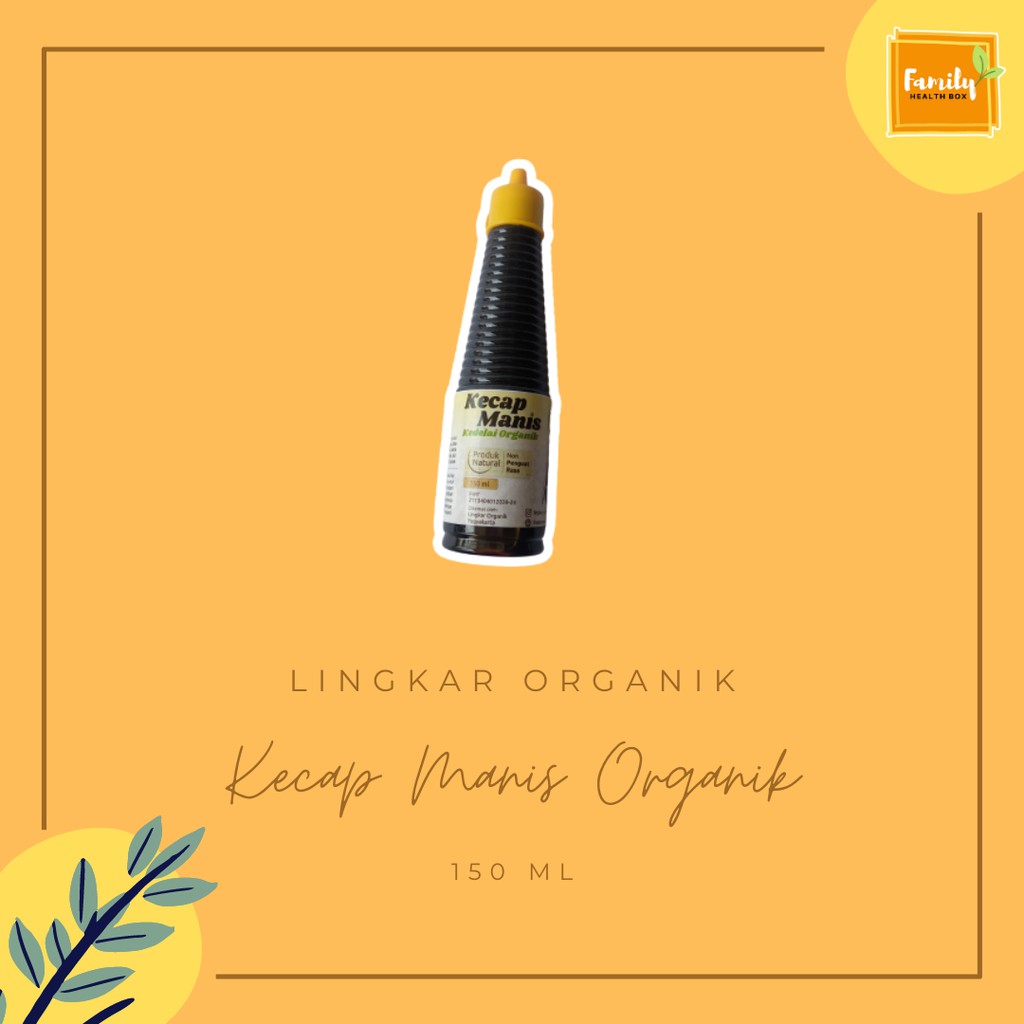 

Kecap Manis Organik Lingkar Organik / Kecap Manis Non GMO Lingkar Organik 150ml