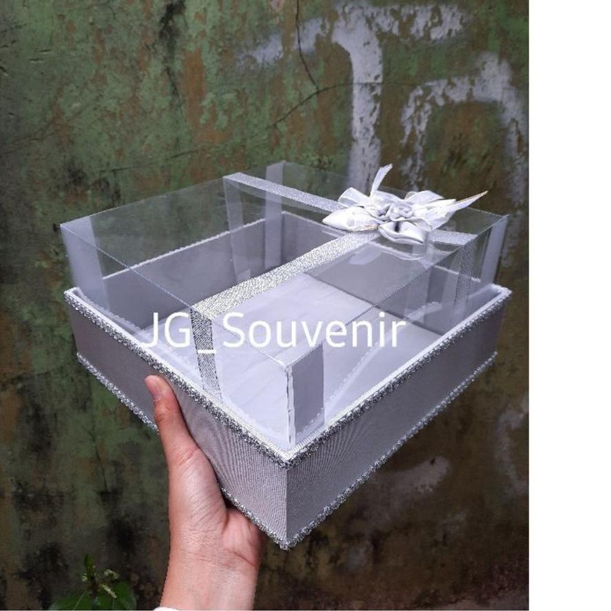 ✷ BOX SESERAHAN SATUAN MAHAR BOX HANTARAN SATUAN FUL MIKA LIS BOX HANTARAN LEBARAN / PERNIKAHAN ➷
