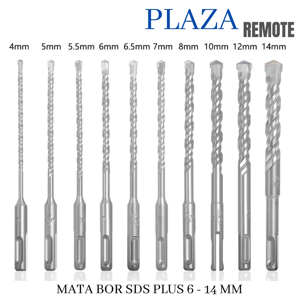 MATA BOR TEMBOK BETON BOBOK SDS PLUS 150 MM DIAMETER 6 - 16 MM