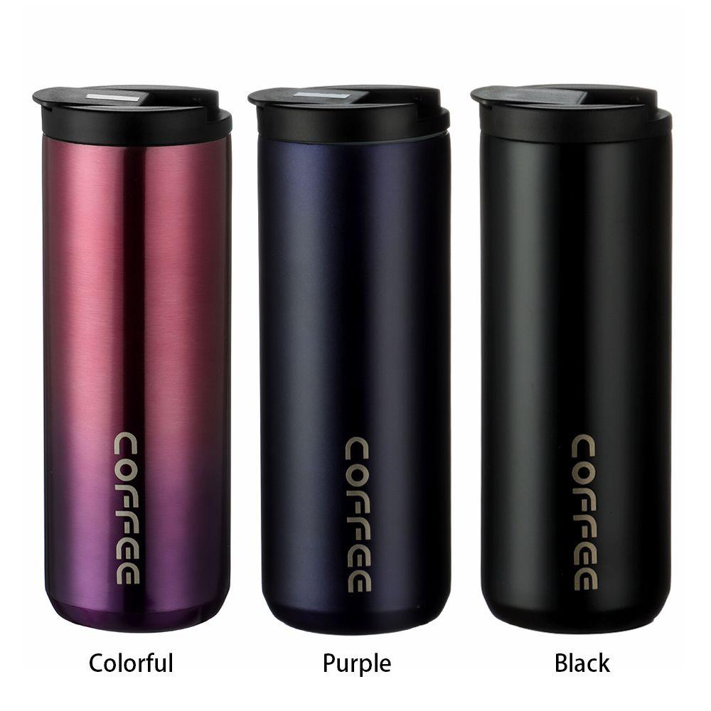 Solighter Mug Kopi Stainless Steel Vacuum Insulated Thermal Flask