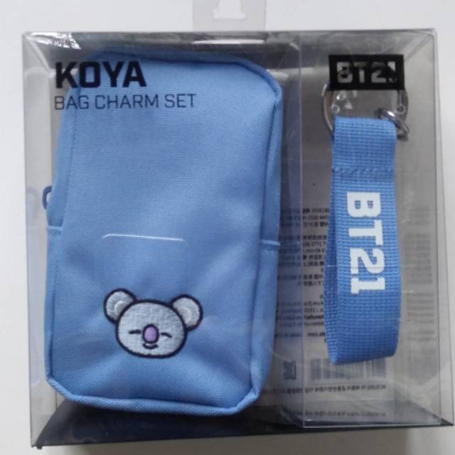 BTS_BT21 Official Bagcharm Set (Koya) / Dompet
