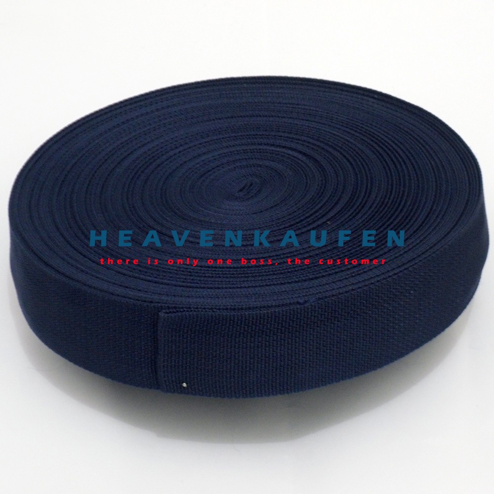 Tali Webbing 3,8 cm Biru Dongker