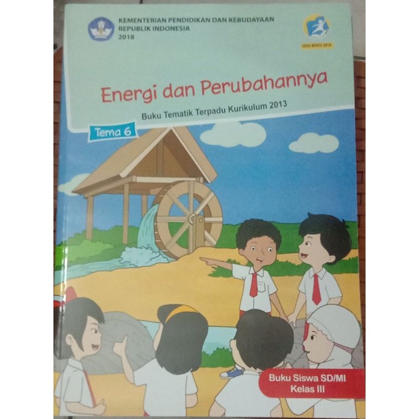 Buku pelajaran tematik kelas 3 tema 6