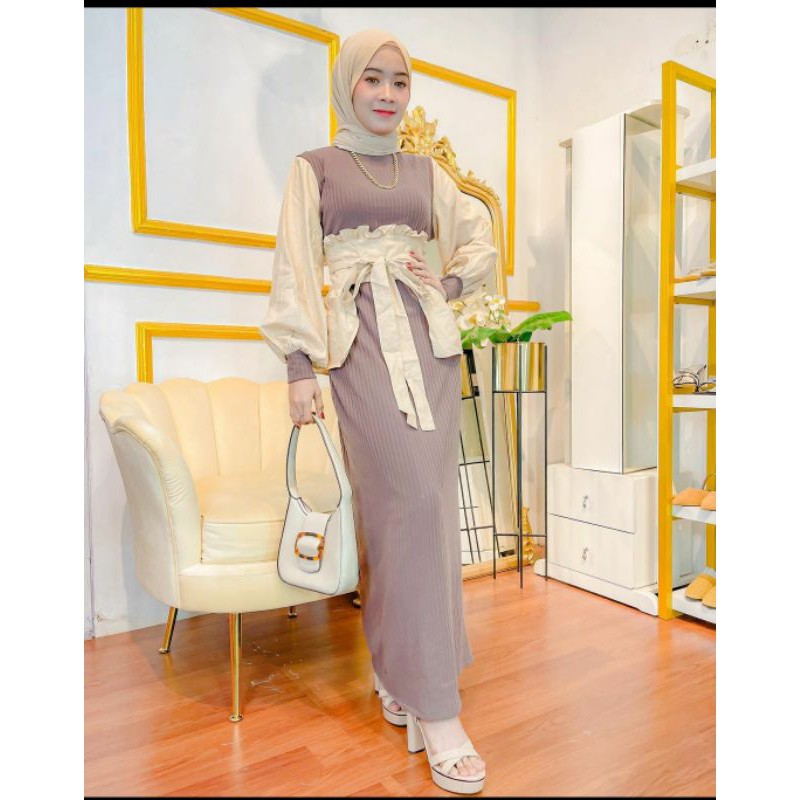 Nadalia dress Fadlina Salsa Salsabila butik