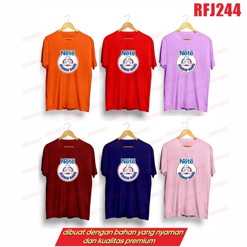 MURAH!!! KAOS PLESETAN BIARIN BANG RFJ244