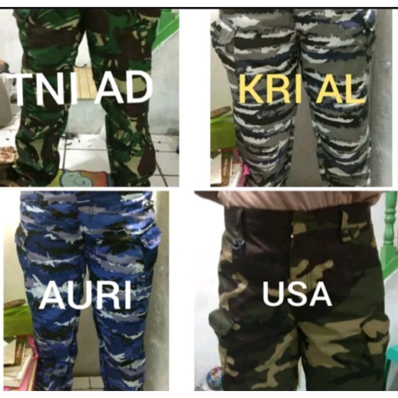 Celana Blackhawk Loreng Panjang Size Jumbo