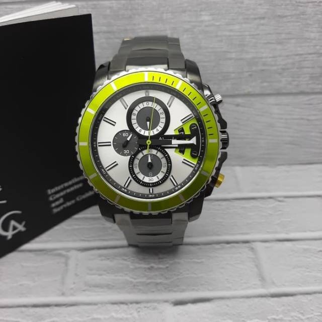 ALEXANDRE CHRISTIE PRIA AC 6455 MC ORIGINAL ( DARK GREY GREEN BLACK )