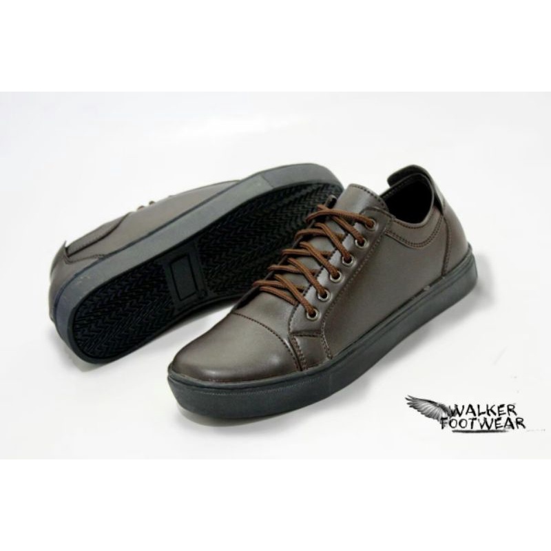 WALKER FOOTWEAR - PRIDE 1 | Sepatu Pria Zipper Resleting Original  Casually Alas Kaki