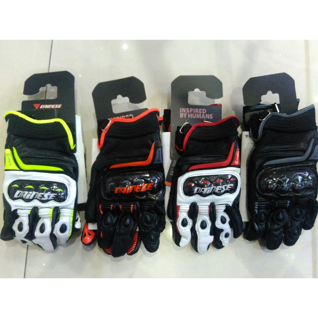 Sarung Tangan Dainese D1 Carbon Gloves Dainese D1 Carbon Sarung Tangan Touring Dainese Shopee Indonesia