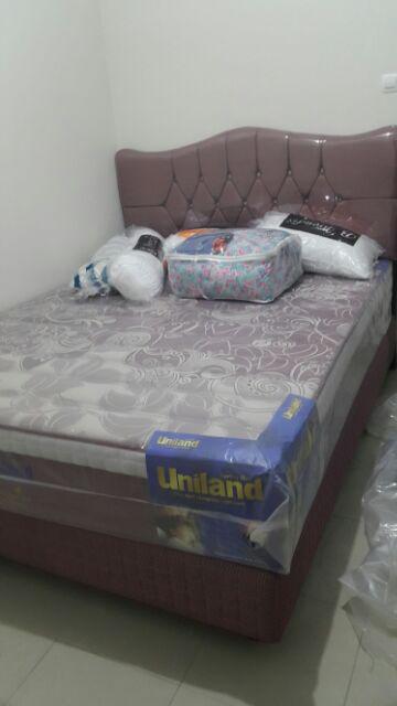 Uniland Kasur Springbed Paradise Plushtop - Full Set Avanta - Khusus Jabodetabek