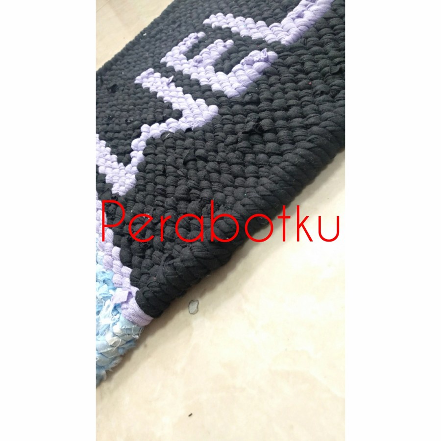 RB Keset Anyam Jumbo / Keset Welcome Panjang 80 Cm / Keset Lantai Besar