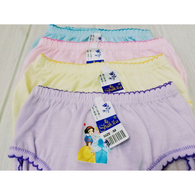 12 pcs celana dalam anak wanita karakter termurah | CD anak cewek motif merk shakila