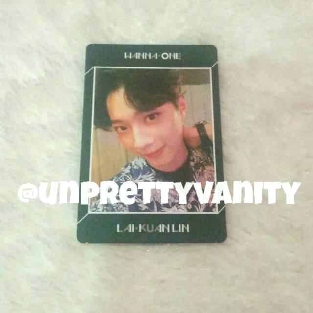 LAI GUANLIN PC WANNA ONE UNDIVIDED ALBUM NO.1 VERSION