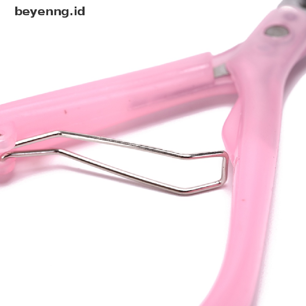 1pc Gunting Kuku Kutikula Bahan stainless steel Dengan Gagang Plastik Untuk manicure