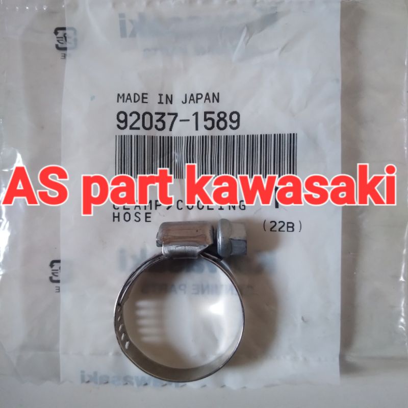 kleman klem clamp slang selang radiator ninja r rr ss original