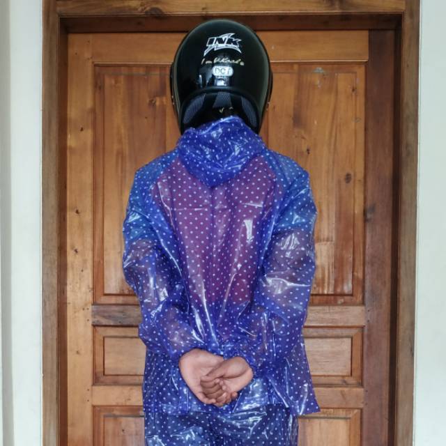 Jas Hujan ( Mantel )  Komodo K-288, Jas Hujan (Jaket + Celana), Mantel Transparan