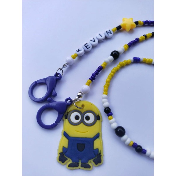 Kalung Masker Anak teman Minion