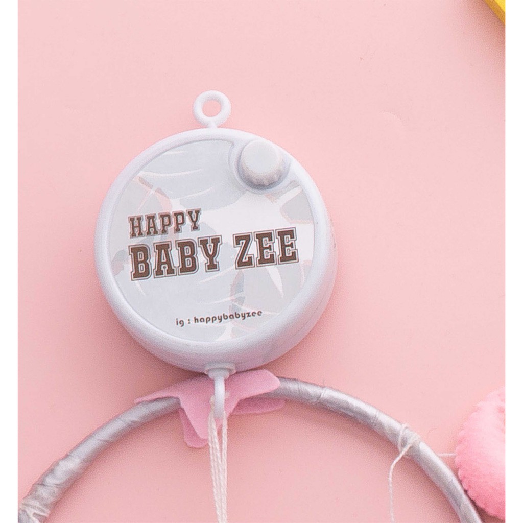 Music box mainan gantung bayi