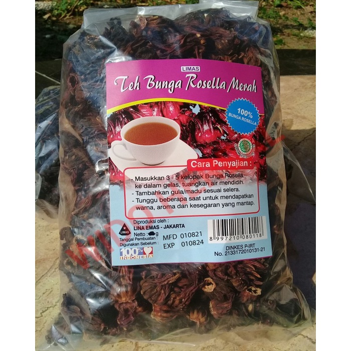 

TEH-DAUN- TERMURAH TEH BUNGA ROSELLA MERAH 100 GR -DAUN-TEH.