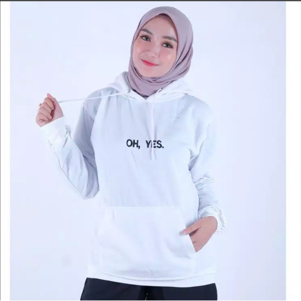 Sweater Wanita Jf.Ohyes Hoodie Wanita Keren Sweater Cewek Lengan Panjang Sweater Distro Murah-4