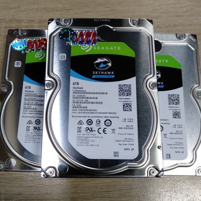 HDD SEAGATE SKYHAWK 6TB RESMI MFI