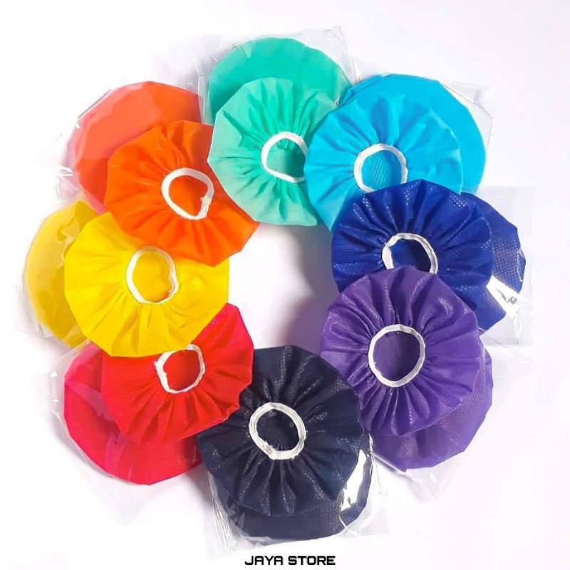 cover mic warna 50 pc