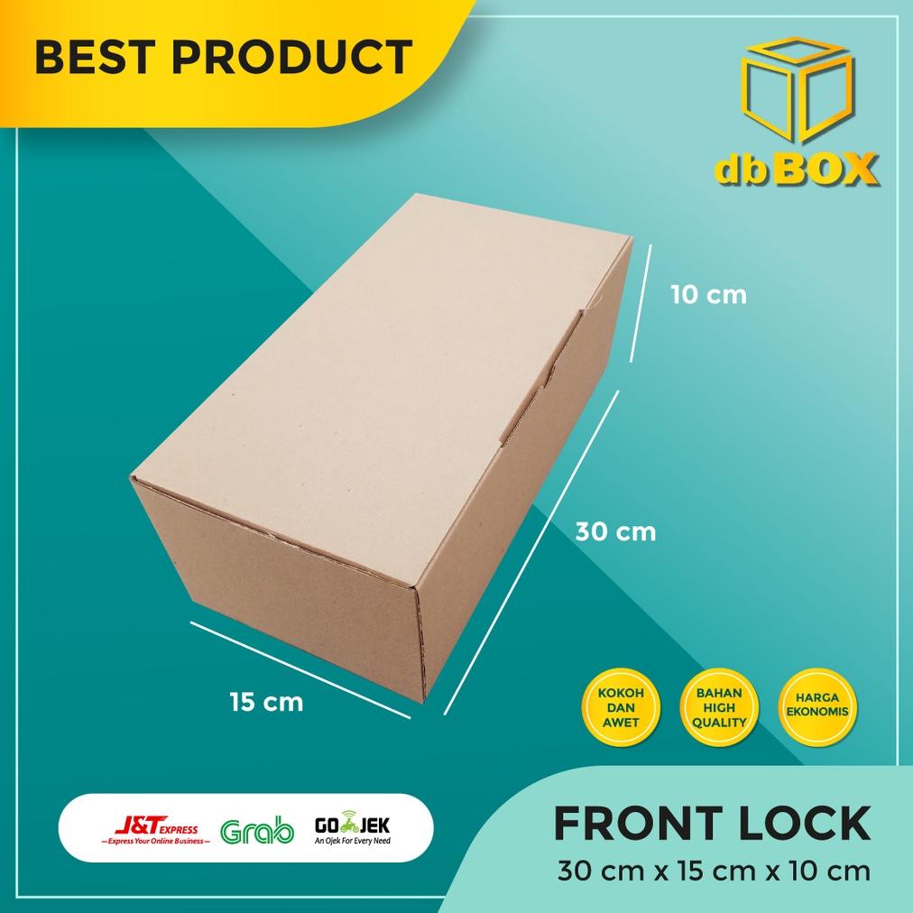 

(10Pcs) Kardus 30X15X10 Cm....Die Cut Kotak Aksesoris-Dll Model Box Pizza