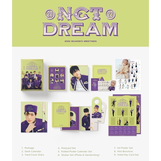 SHARING SEASON GREETING 2022 NCT DREAM