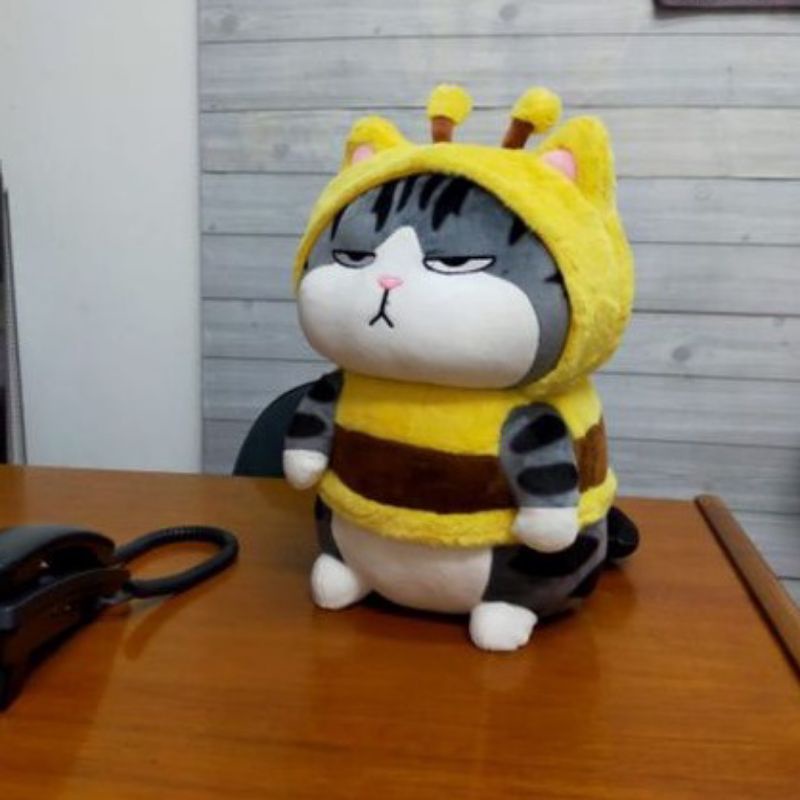Boneka Kucing kostum lebah / boneka kucing BT
