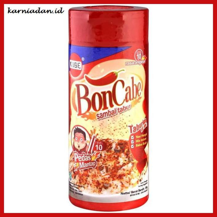 

Aneka-Sambal- Sambal Tabur Level 10 Bon Cabe Sambal Tabur Pedas Mantab Botol 50G -Pedeeeeeezzzzzzz.