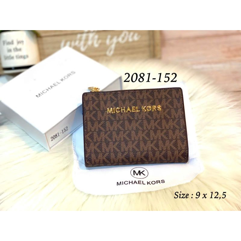 Dompet Lipat LV 2081 Mini Kombi Zipper New Motif Winter Free Box Importt Semprem