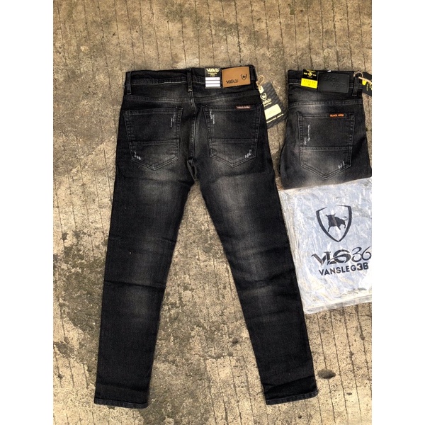 Celana panjang jeans pria terbaru masa kini/celana panjang jeans street/celana panjang pria skiny