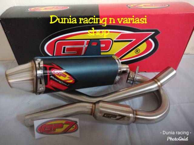 Knalpot GP7 KLX 150 DTracker 150 Ballistic standar kompetisi Original GP7