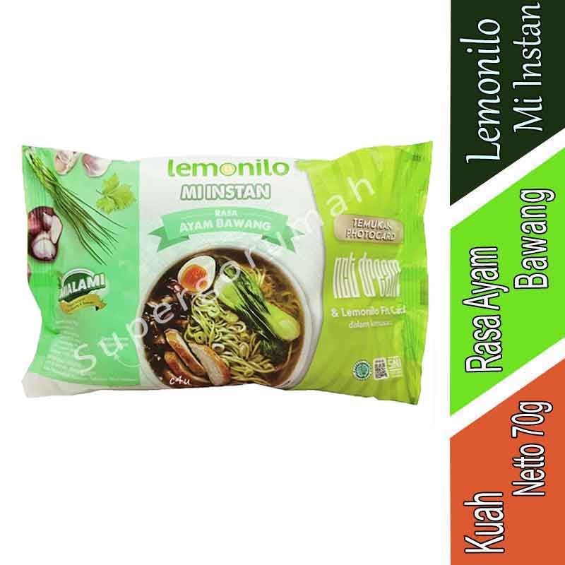 

LEMONILO - MI INSTAN - AYAM BAWANG KUAH - 70g